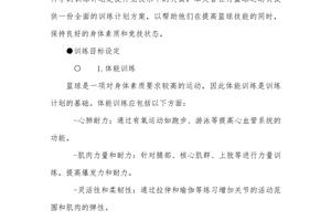 优秀篮球运动员的训练计划有哪些?全面解析与实用建议